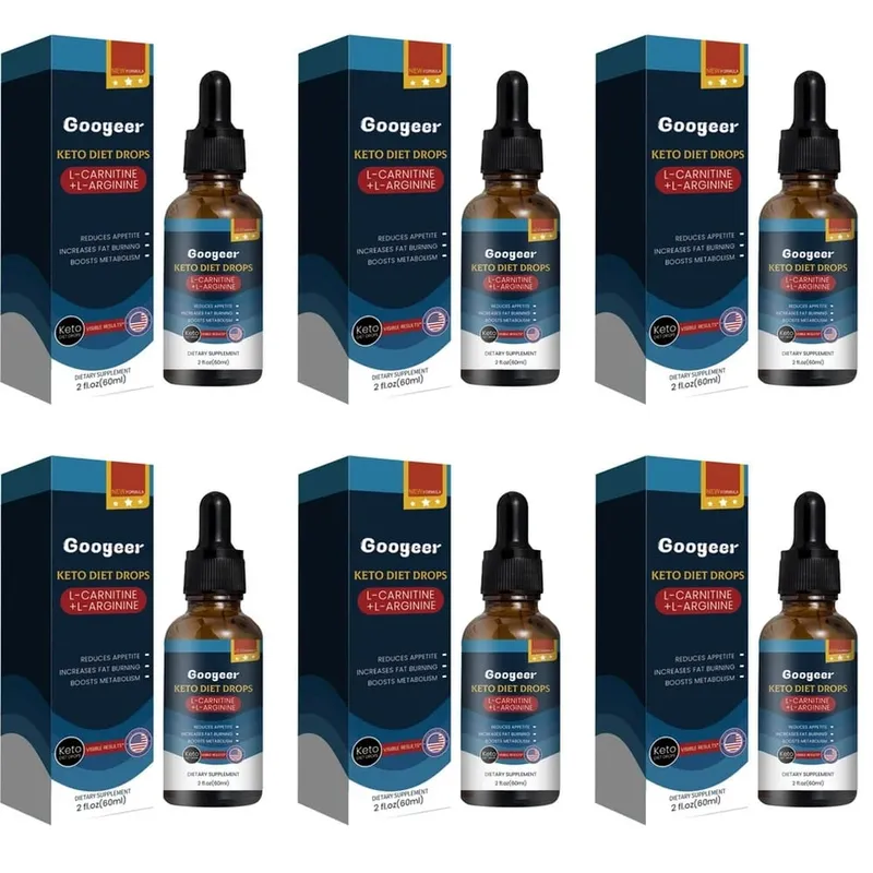 Liquid L-Carnitine Supplement Drops with L-Arginine Green Tea Liquid Supplement for Women