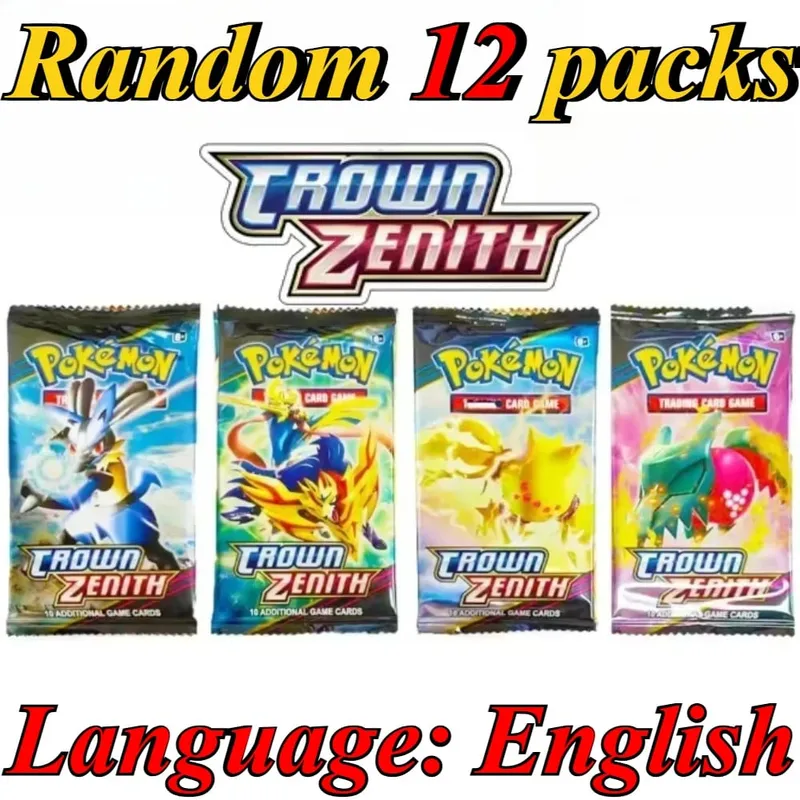 10 πακέτα καρτών Pokémon Bright Stars 151 Prismatic Evolutions PALDEAN FATES English Reinforcement Battle Δώρο κάρτα συναλλαγής