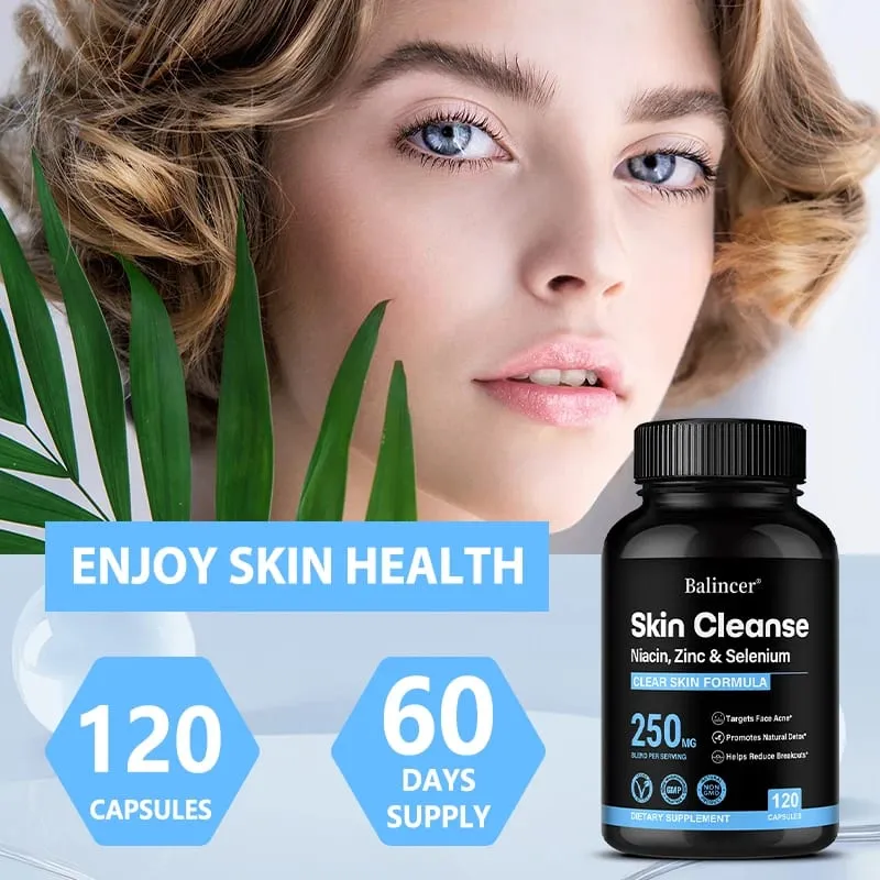 Zinc + Selenium - Supports Immune System and Metabolism Promotes Skin and Joint Health Cleanses The Intestines