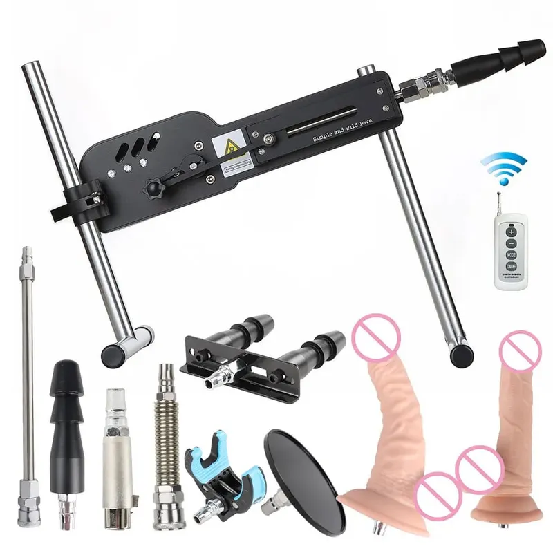 Upgrade Sex Machine with Remote Control Super Silent Ultra Adjustable Vac U Lock 30db 70W Love Machine with Free Big D