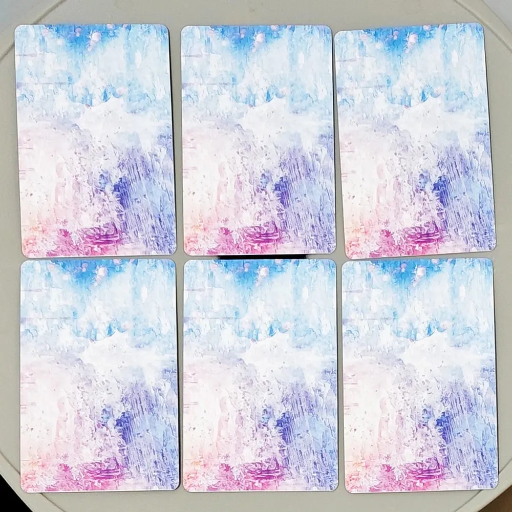Cardstock בעל תבליט כפול 9*6 ס"מ Classique Lenormand Deck - 37 כרטיסי חיזוי בסגנון וינטג' - מהדורה פורטוגזית קלאסית