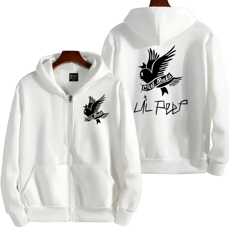Zipper cardigan na may fleece hooded zipper sweatshirt para sa mga kaswal at fashionable na lalaki
