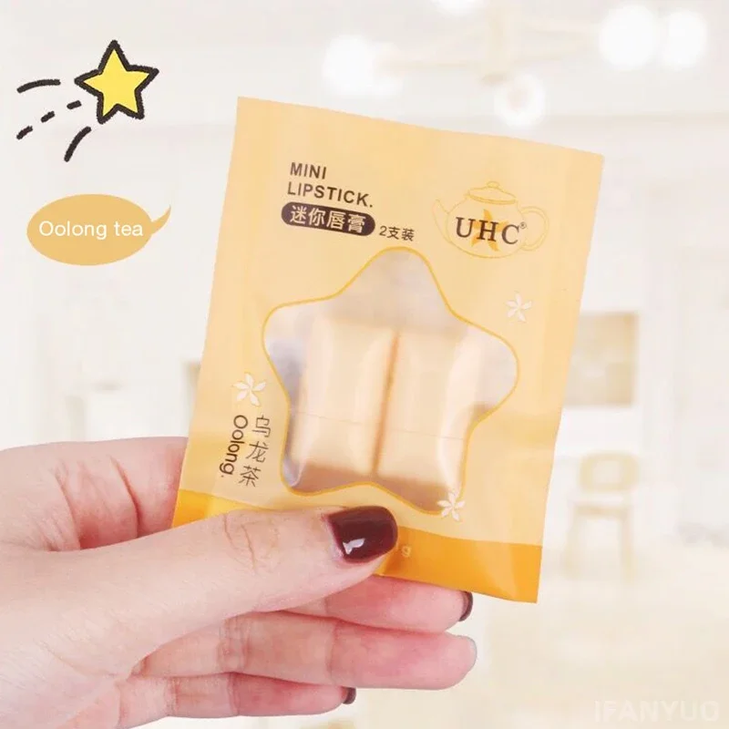 2 τμχ Cute Fresh Tea Lip Balm Λάδι χειλιών Ενυδατική Διαφανής Διαφανής Βάση Κραγιόν Ενυδατική Φυσική Φυτική Αντισπαστική Περιποίηση χειλιών