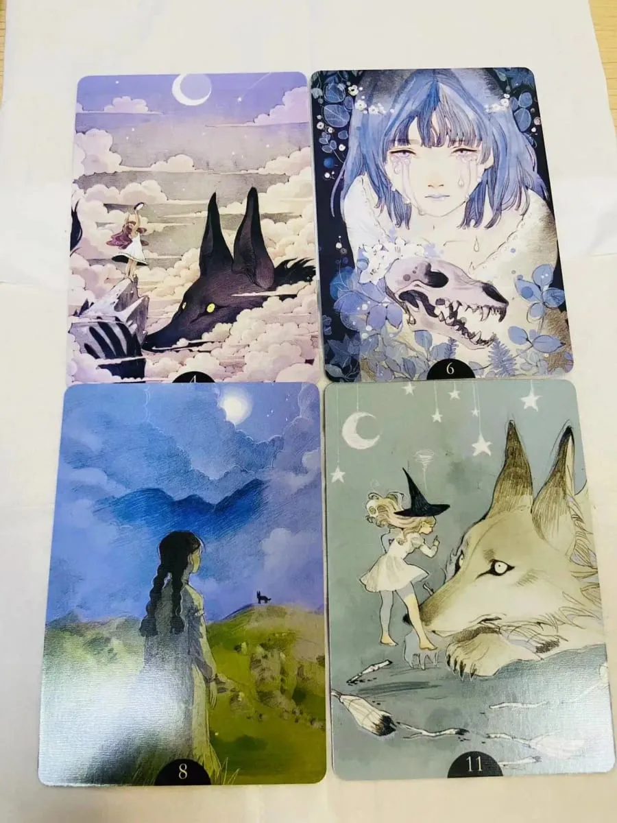 Loputyn Oracle cards A 36 Deck English Visions Divination Party Επιτραπέζιο παιχνίδι Μαντική Προφητεία Επιτραπέζια παιχνίδια Tarot Deck — image 5
