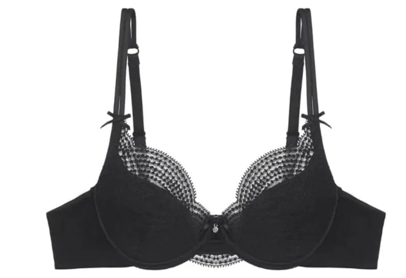 Half Cup Σετ Εσώρουχα Γυναικεία Thin Cup Push Up Μαλακό εσώρουχο σουτιέν Μικρό στήθος Στήριγμα στο πλάι Anti Sag Εσώρουχα 32-38