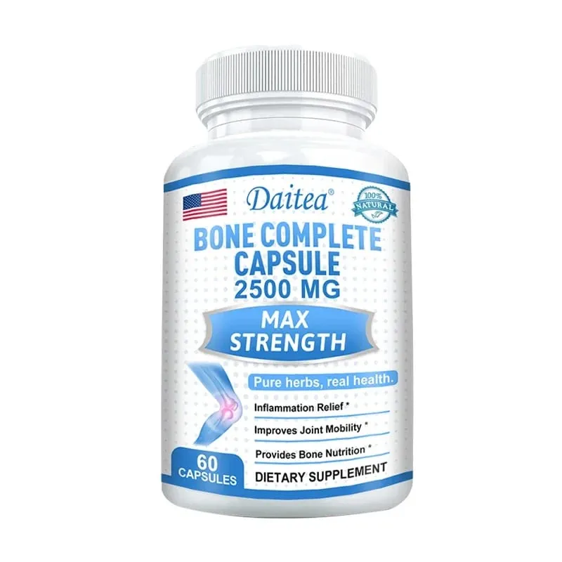Bone Complete Capsules Containing Calcium and Vitamins D K & C for Joint Health Bone Skin Nail Health and Osteoporosis — image 9