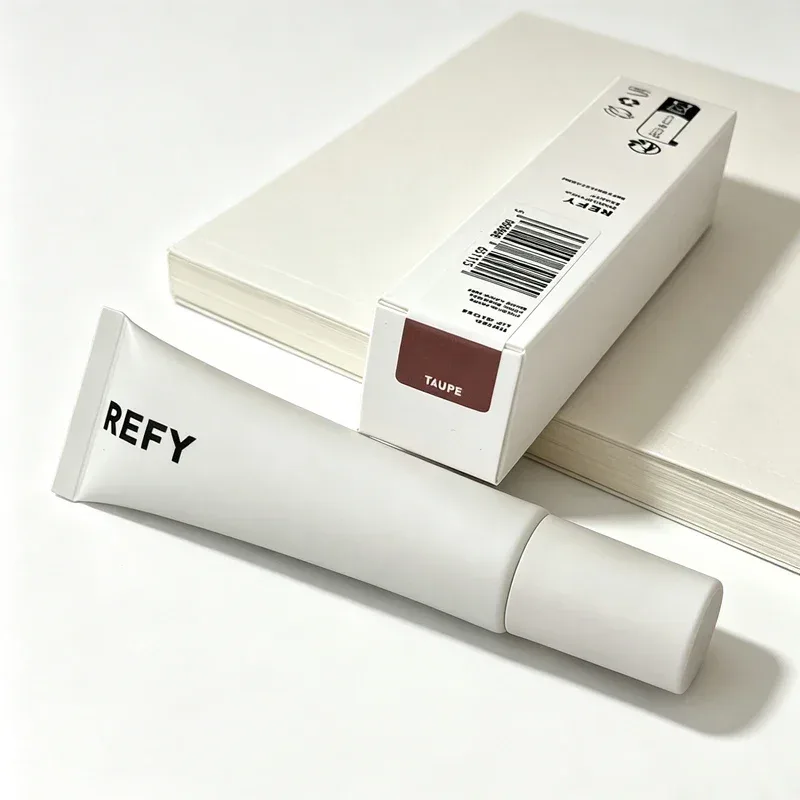 Brand Refy Lip Gloss Metal Applicator Deeply Moisturizing Nourishing Plumping Shine Non-Sticky Satin Nude Lip Makeup Cosmetics