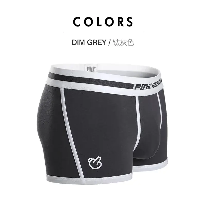 Celana Pendek Pria Fashion Celana Dalam Katun Nyaman Pria Celana Boxer Pakaian Dalam Mewah Boxer untuk Pria Celana Boxer — image 2