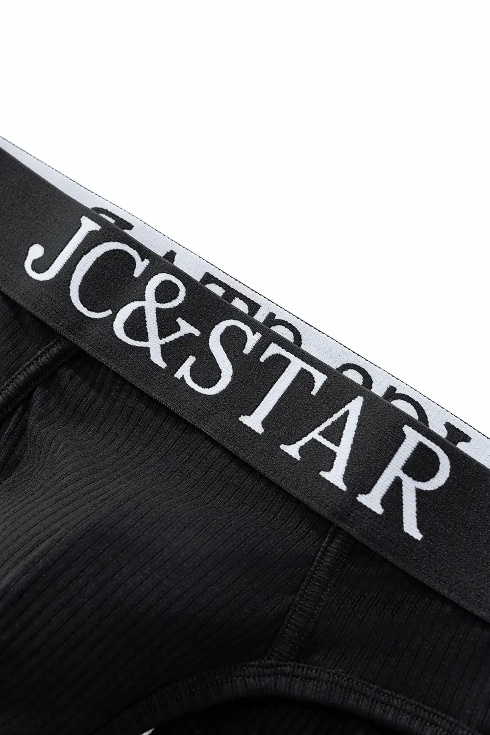 Athletic High Cut Design Sexy Man's Underwear Briefs Underpants Ribbed Cotton Sports Comfort Men Bikini Slip Men's Tanga Briefs