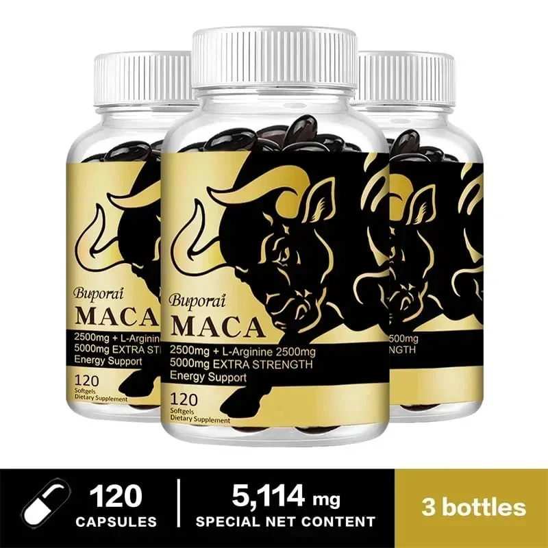 Maca Root Supplement - support Endurance Relieve Fatigue and Promote Muscle Growth