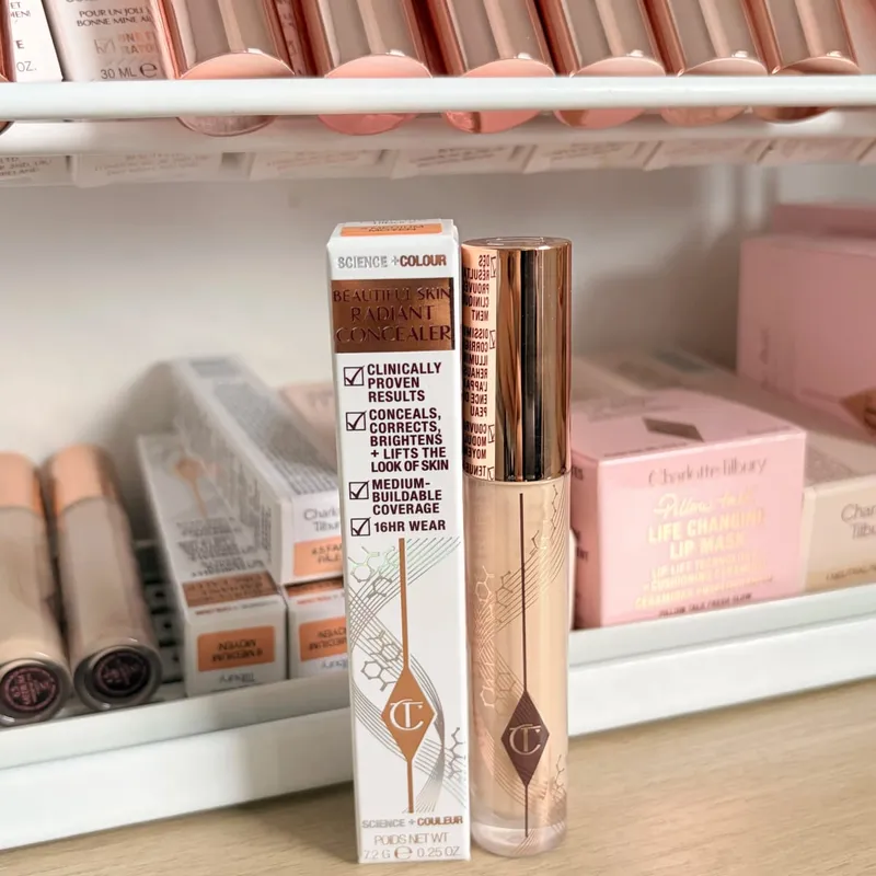 Charlotte CT Lip & Cheek Blush Balm Blush Stick Matte Concealer Υγρό Εύκολη Ανάμειξη για Σετ Μακιγιάζ Tilbury με ομοιόμορφο φινίρισμα
