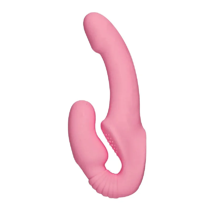10 Speeds Strapless Strapon Dildo Vibrator Female Double Vibrating G Spot Adult Sex Toys For Women Couple Anal Prostate Massager