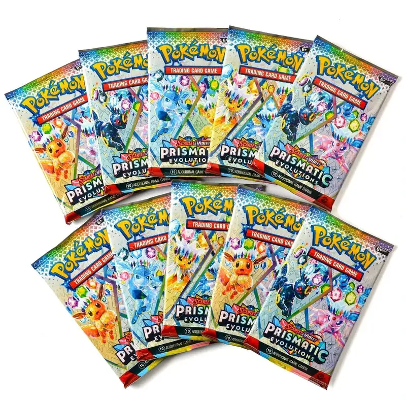 Εμπορική κάρτα Pokémon 360Pcs English Pokémon TCG: Prismatic Evolutions Scarlet Violet Box 36 Pack Box