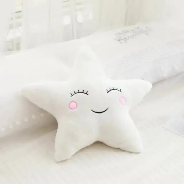 Hot Stuffed Cloud Moon Star Raindrop plüsspárna puha párna játékok gyerekeknek baba gyerekek lány karácsonyi ajándék szoba autó dekoráció