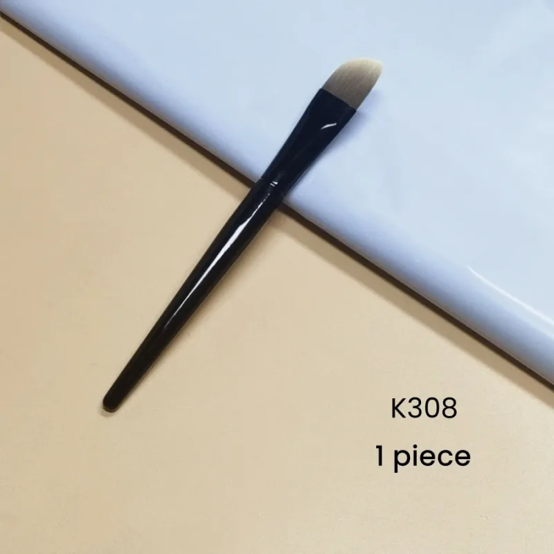 Μαύρο Curved Foundation Βούρτσες Μακιγιάζ Blush Beauty Foundation Facial Mask Care Lotion Make Up Brush Tools