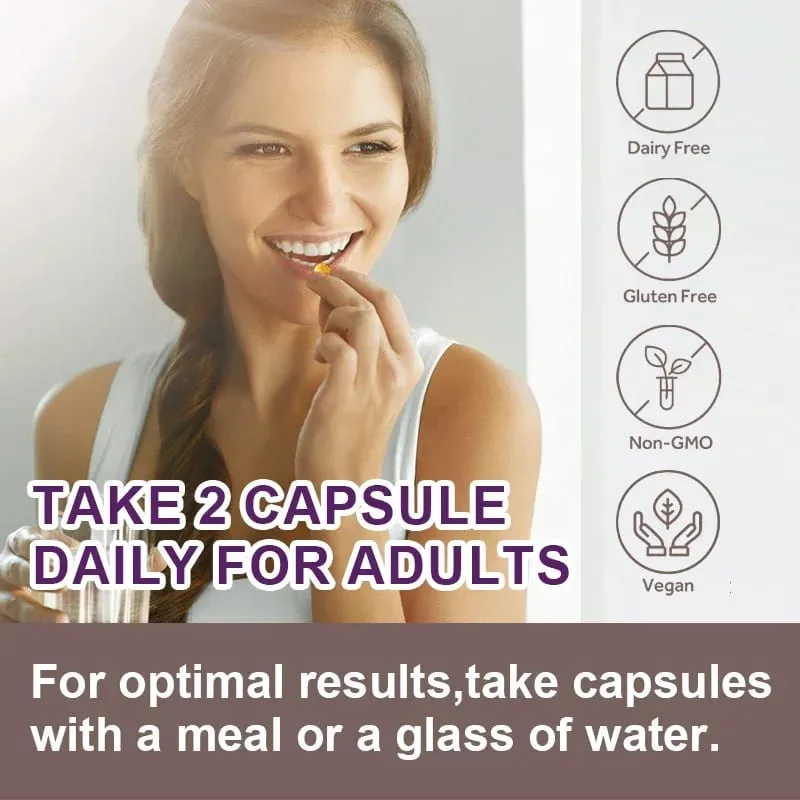 High Potency Parasite Cleanse Capsules Wormwood Black Walnut Sinusuportahan ang Intestinal Cleansing Detox at Gut Health para sa mga Matanda