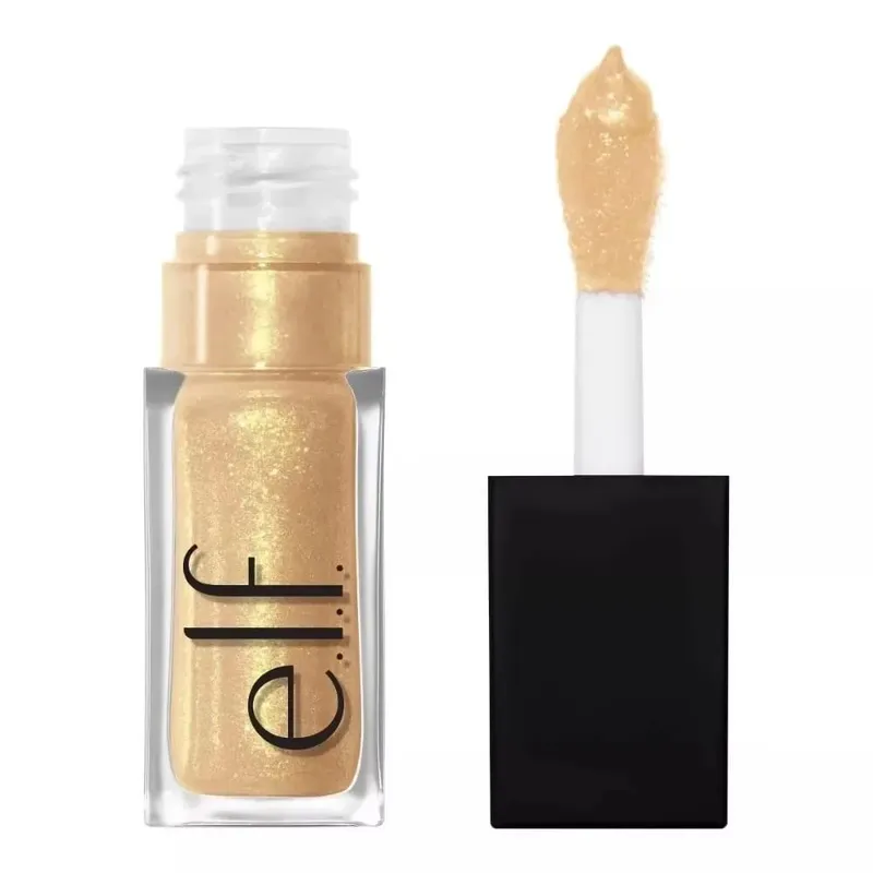 Elf Candlelit BlushLiquid Contouring and Shading Stick για φυσικό τρισδιάστατο Lip Balm Fine Glitter Lip Gloss Lipstick