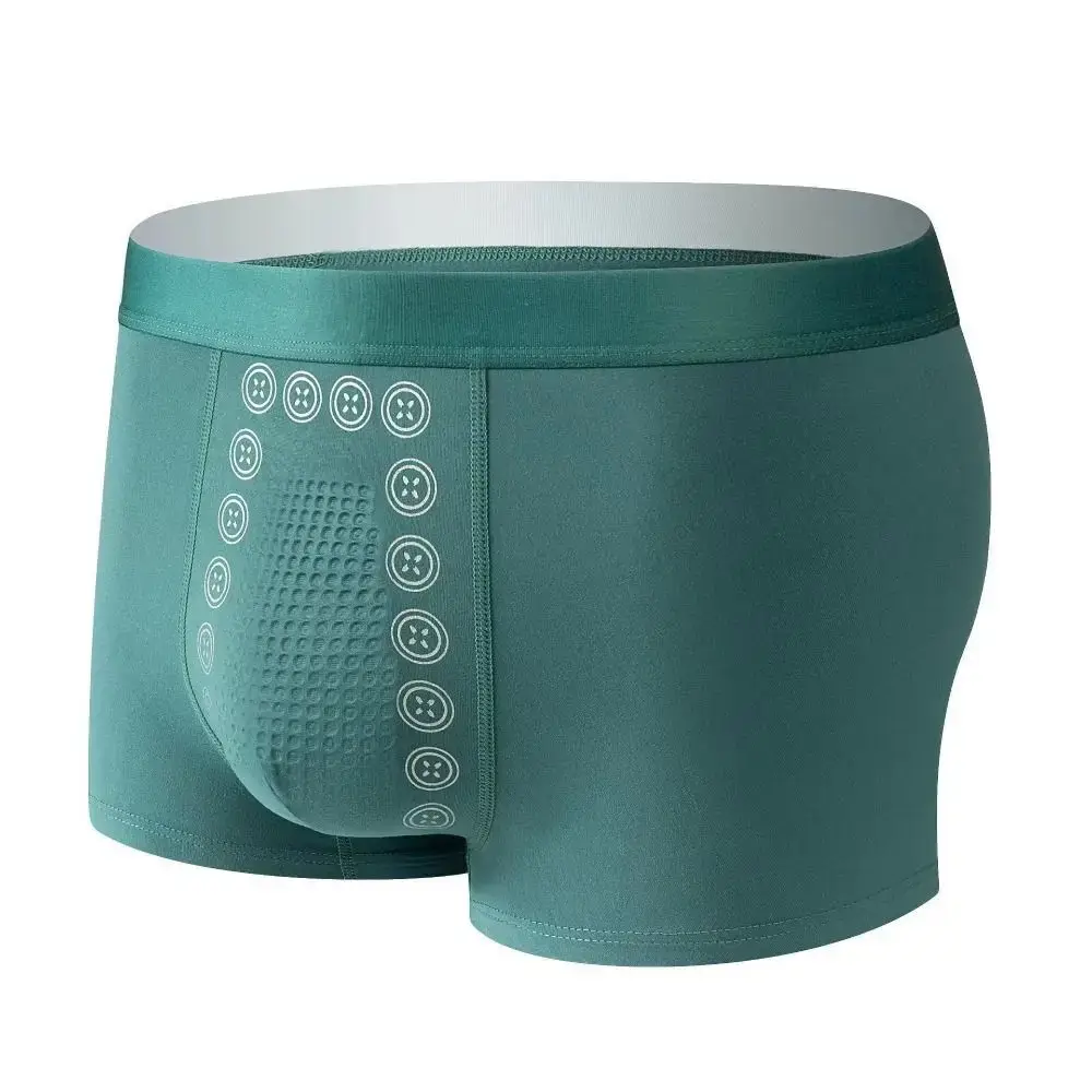 Quần lót nam bằng vải polyester Sợi co giãn trị liệu từ tính Quần lót nam Quần lót thoải mái để sử dụng thông thường