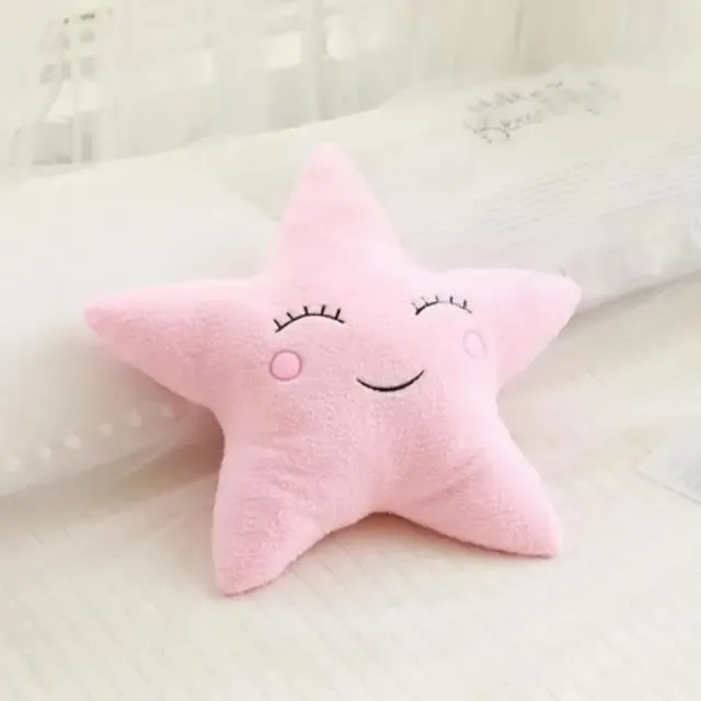 Hot Stuffed Cloud Moon Star Raindrop plüsspárna puha párna játékok gyerekeknek baba gyerekek lány karácsonyi ajándék szoba autó dekoráció
