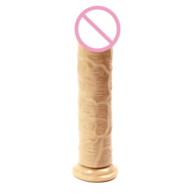 KWD Erotic Soft Jelly Dildo Anal Butt Plug Realistic Strong Suction Cup Adult Toys G-spot Orgasm Big Penis Sex Toys For Woman