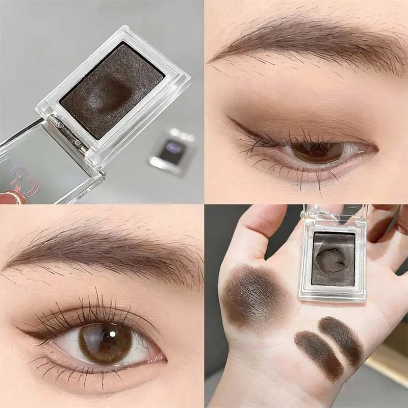 Single Eyeshadow & Eyeliner Cream High Pigment Reddish Brown Tint Eyeliner Eyeliner μακράς διαρκείας Αδιάβροχο Shimmer Eyeshadow Μακιγιάζ ματιών