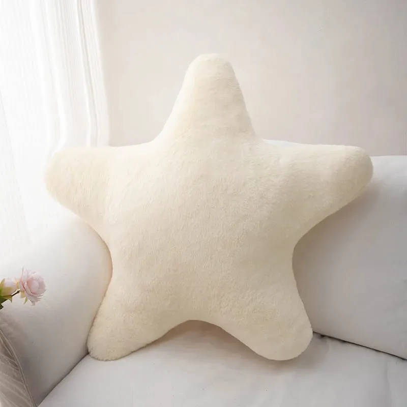 35/40 εκατοστά Starfish Star βελούδινο μαξιλάρι γεμιστό χαμόγελο Happy Sky μαξιλάρι πολύχρωμο μαξιλάρι ντεκόρ για καρέκλα καναπέ πίσω υποστήριξη δώρο