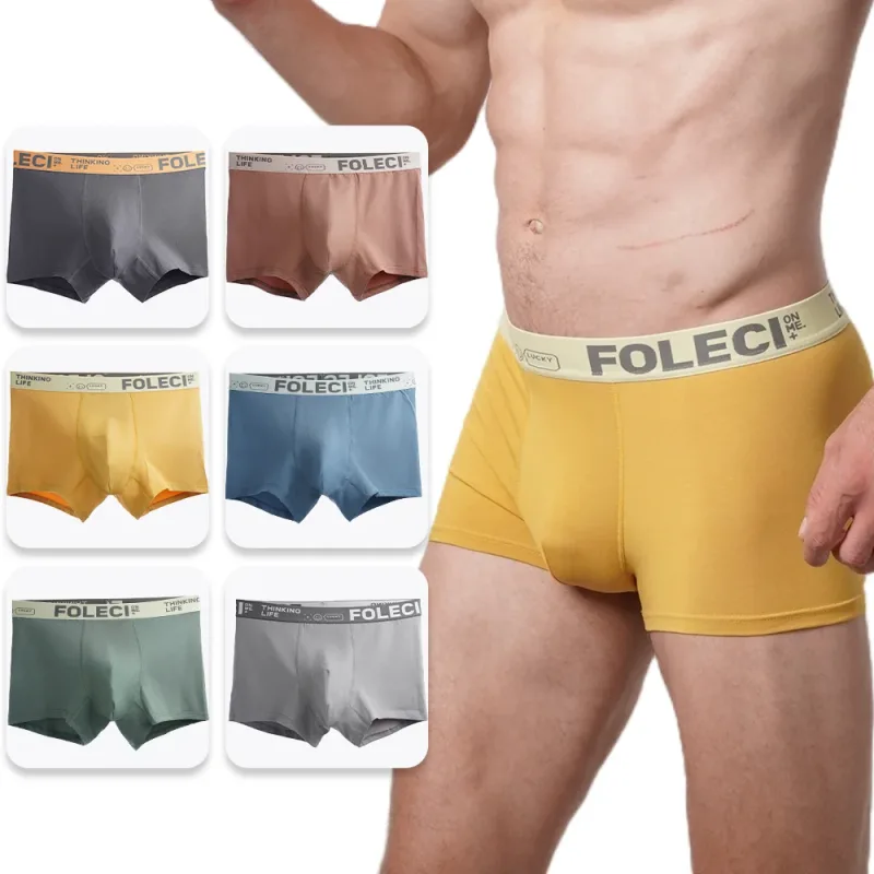 2025 roupa interior de algodão masculino boxers respirável estiramento shorts macio homem menino juventude boxershorts calcinha de grandes dimensões XL-9XL — image 2