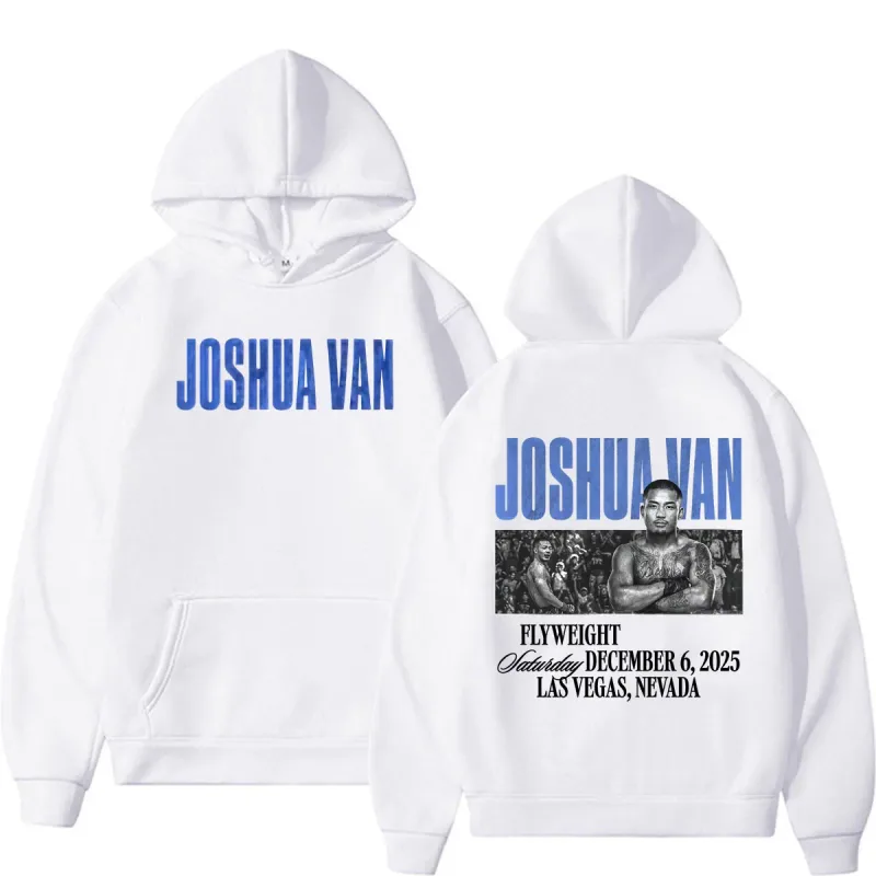 Joshua Van The Fearless Fan Geschenke Hoodies Herrenbekleidung Gewalt Ästhetisches Sweatshirt Lässiger Bodywarmer Fleece Hoodie Pullover