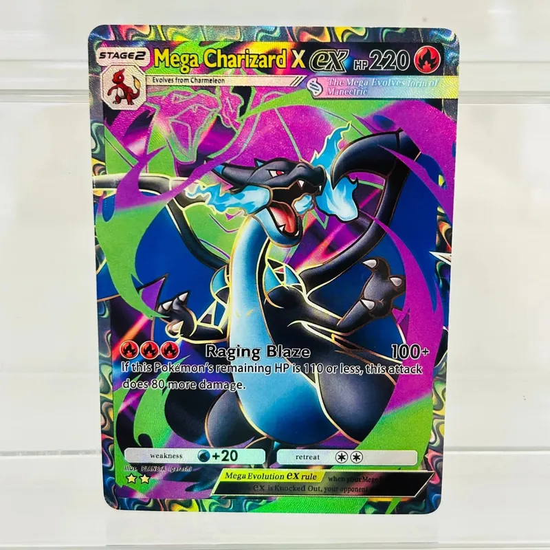 Mimikyu πρώην αγγλική έκδοση Συλλεκτική υφή DIY Foil Texture Nice Condition Premium Anime Collection Cards