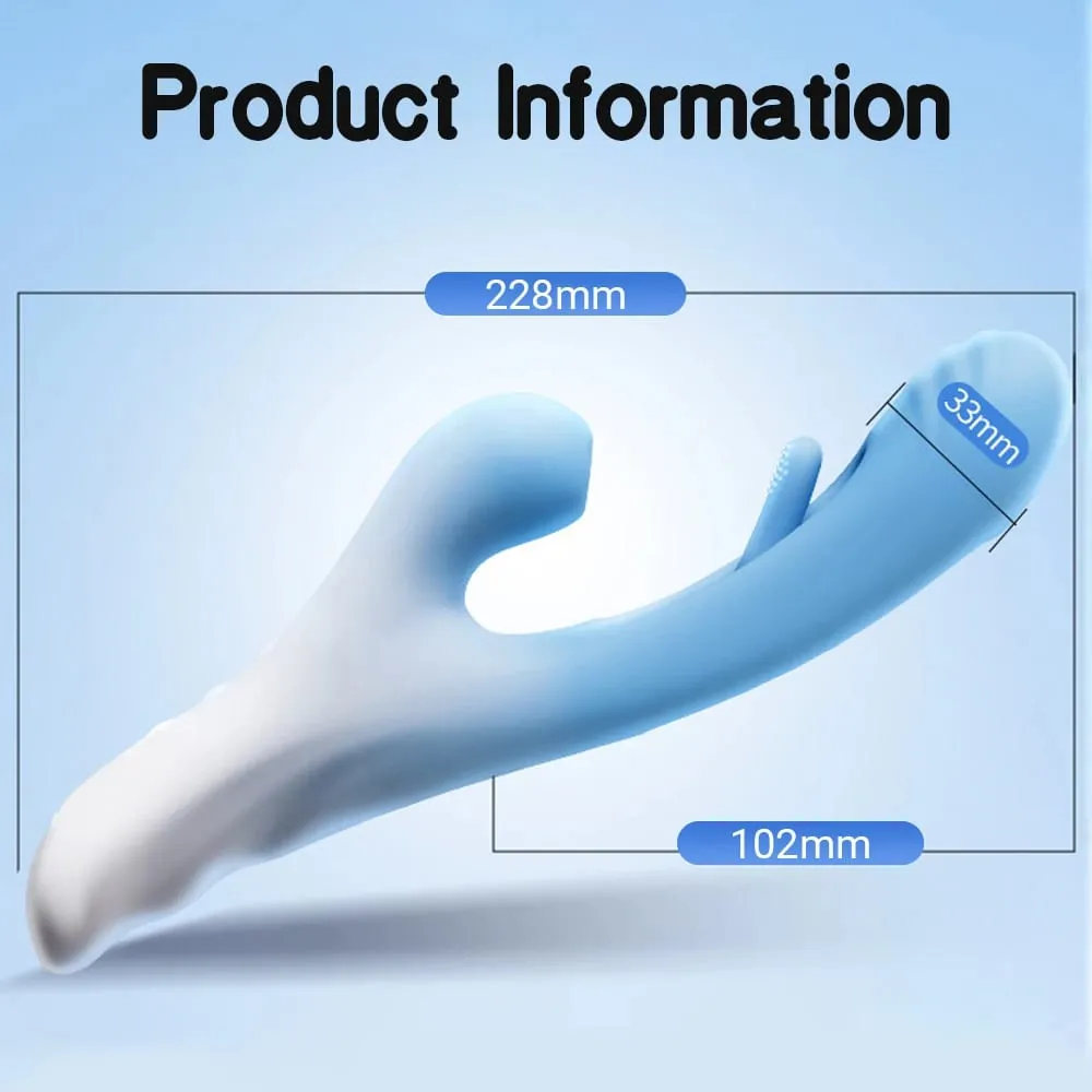 Koppintó csapkodó vaginavibrátor nőknek Clit Sucker Rabbit Sucking G Spot Vibrátor Női Maszturbátor Szexjátékok 18 év feletti nőknek — image 5