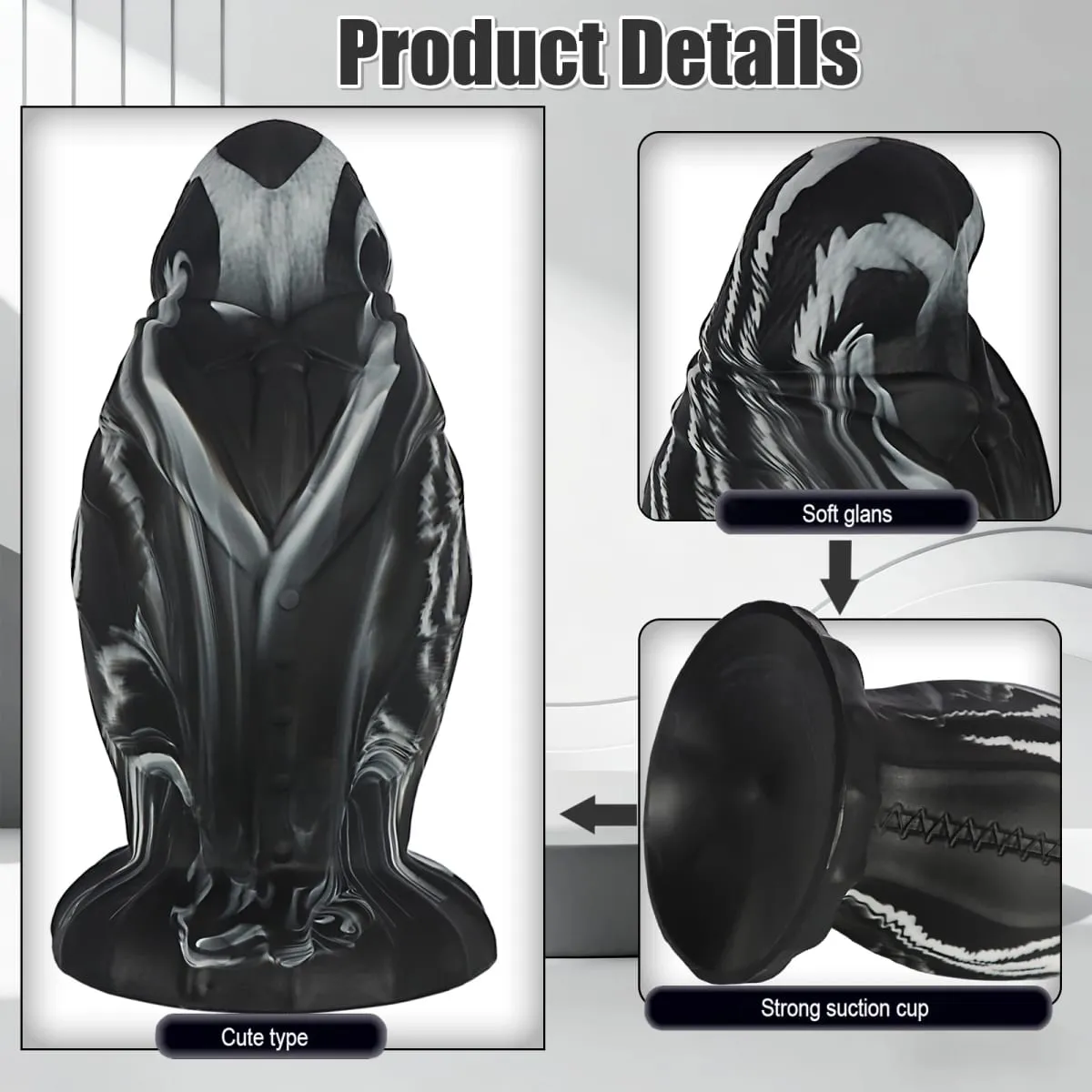 Huge Thick Anal Plug Big Suction Cup Butt Plug Silicone fantasy Anal Stretching dilator expander Adult Sex Toys For Women Men
