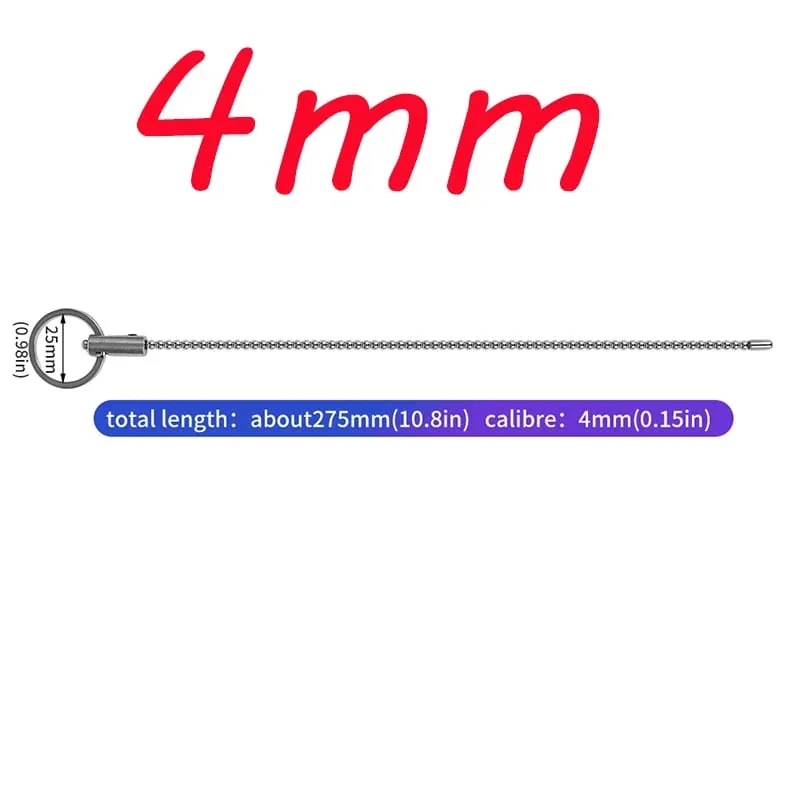 Fém Horse Eye Stick péniszdugó Húgycső gyöngy elektromos sokk Húgycső stimulátor Hangos maszturbáció Climax Szexjáték férfiaknak