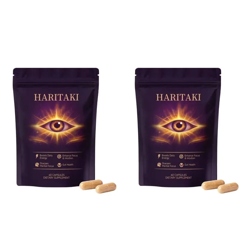 תוסף האריטאקי 3rd Eye 500mg תומך באיזון עיכול בריאות מעיים סילוק קבוע יומי הגנה נוגדת חמצון 60 Ct