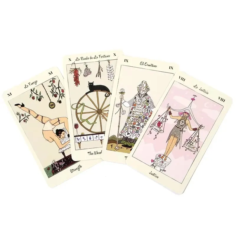 Tarot de Carlotydes Shadowland Tarot Mystery 78 Card Deck Tarot With Pdf Guidebook Beginners Divination Magic Alchemy Φάση Σελήνης