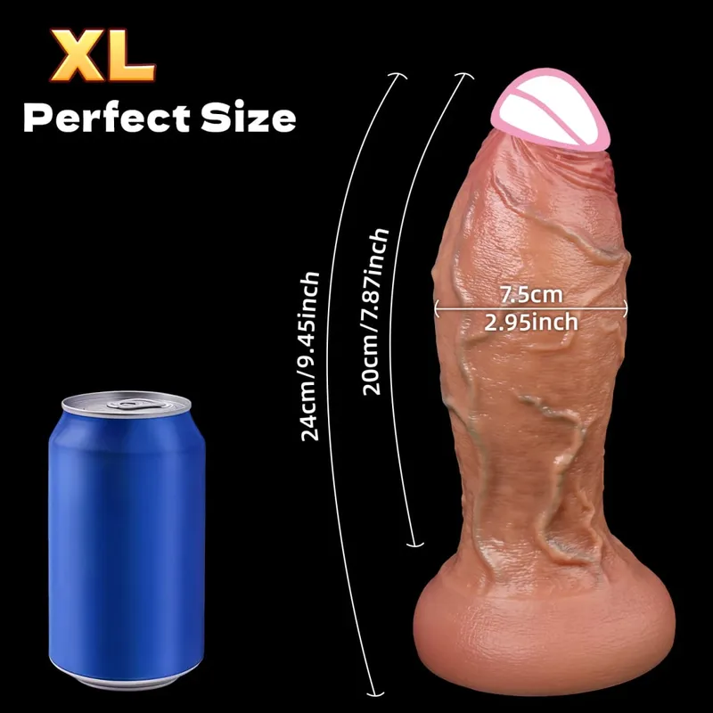 XXL Spuer Μεγαλύτερο Ρεαλιστικό Dildos Χοντρό πέος Παχύ πέους Dildo Παχύ Παιχνίδι Αυνανισμού 18+