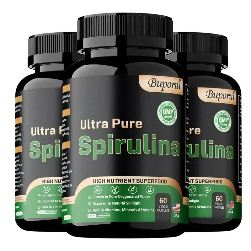 Organic Spirulina Supplement - Detoxification Nutrition Immune System Health Cardiovascular Health AntioxidantSupplements — image 10
