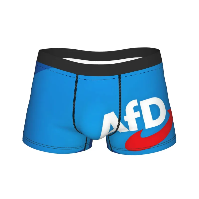 البديل Afd ألمانيا السراويل ملخصات الملابس الداخلية عالية الجودة رجل الجدة Boxershorts الطباعة زائد حجم سراويل — image 7