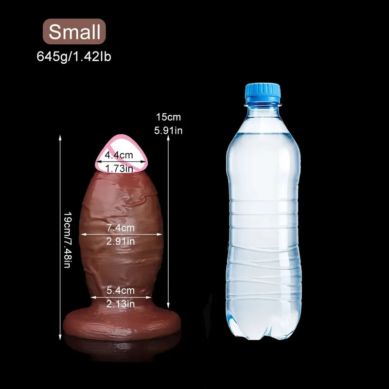 Thick Dildo For Anal Sex Toys 18+ Liquid Silicone Butt Plug Huge Anal Realistic Dildos Stout Plug Women Men Gay Masturbation