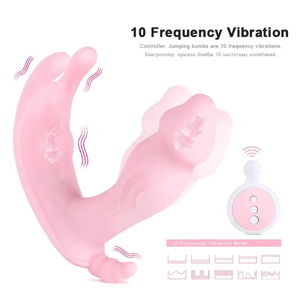Remote Control Dildo Vibrators Panties for Women G Spot Massage Clitoris Stimulator Sex Machine Female Masturbator Vagina Toy — image 6