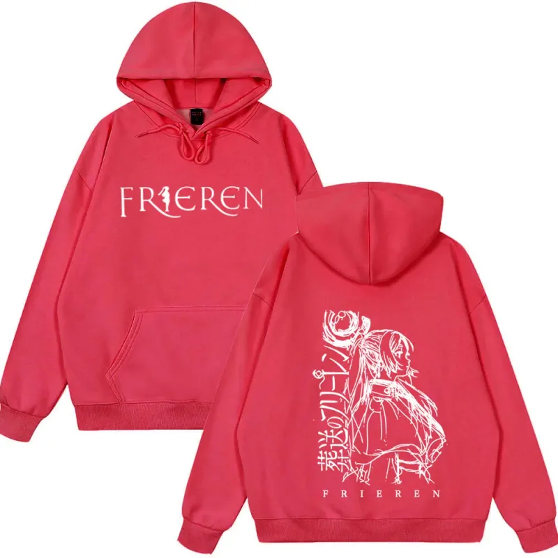Anime Frieren: au-delà de la fin du voyage sweat à capuche pour hommes femmes vêtements mode polaire sweats hiver mode drôle Style vêtements