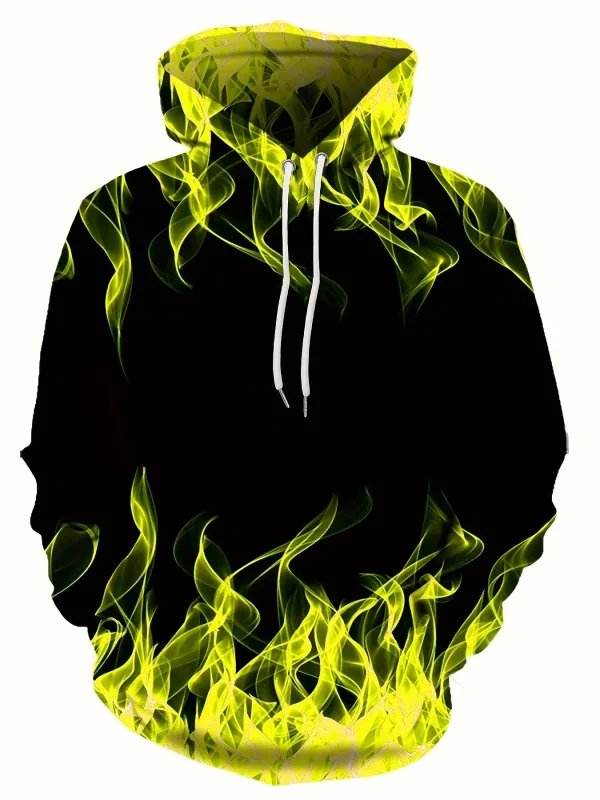 2024 Sudadera con capucha con estampado 3D de llama creativa, sudaderas con capucha geniales para hombre, jersey de primavera y otoño, Sudadera con capucha, ropa Harajuku Y2k de gran tamaño