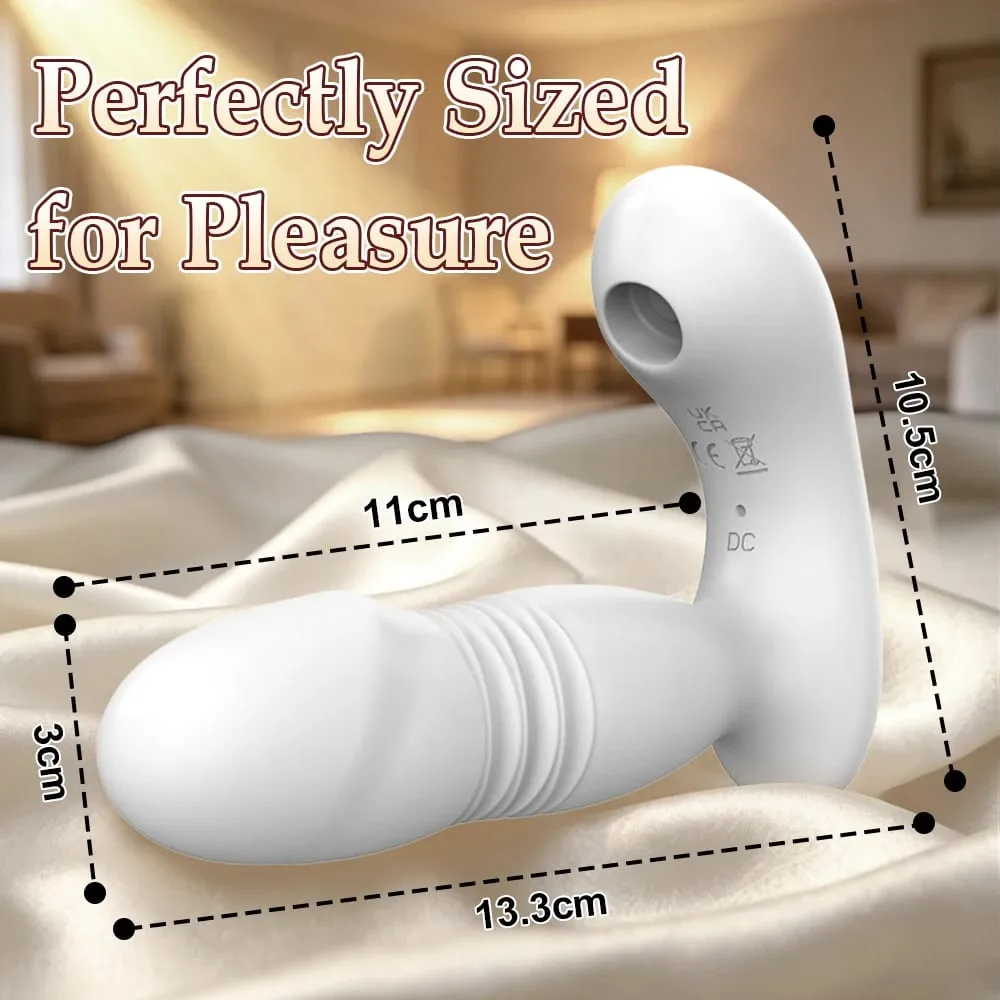 Thrusting Dildo továbbfejlesztett szexjáték 9-es frekvenciájú vibrációs G-pont csiklóbimbós hordható vibrátoros felnőtt szexjátékok női pároknak — image 3