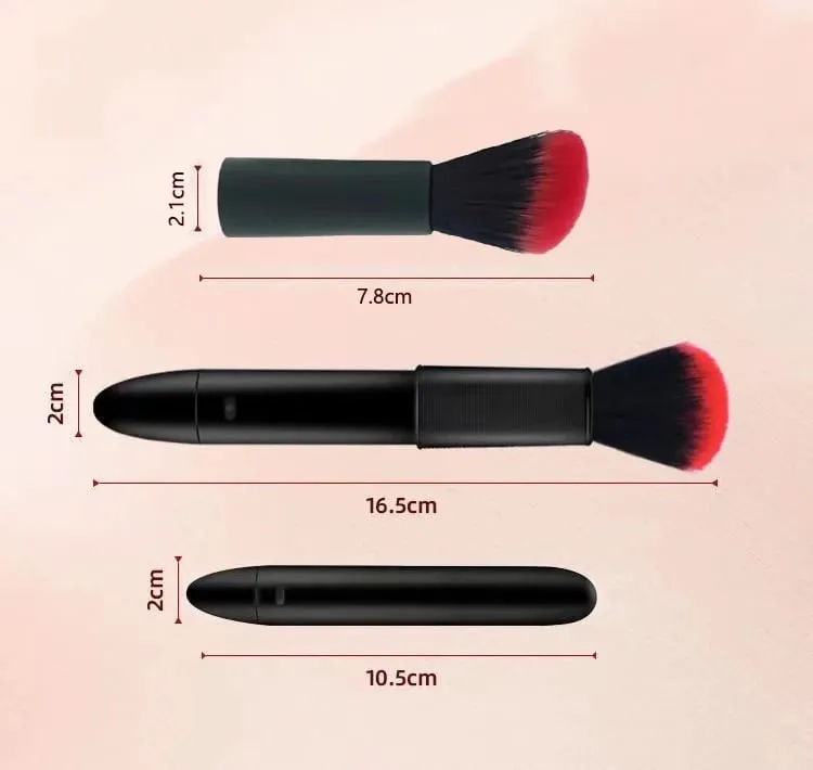 Electric Loose Powder Brush 10 Gears Vibration Quick Brush Blush Επαναφορτιζόμενα πολυλειτουργικά εργαλεία μακιγιάζ — image 4