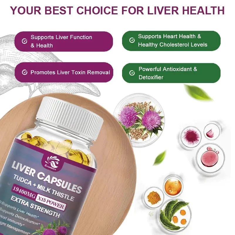 Greensure Organic Milk Thistle Extract Κάψουλα | Πικραλίδα | Εκχύλισμα αγκινάρας | Ρίζα τεύτλων | - 60/120 Κάψουλες — image 6