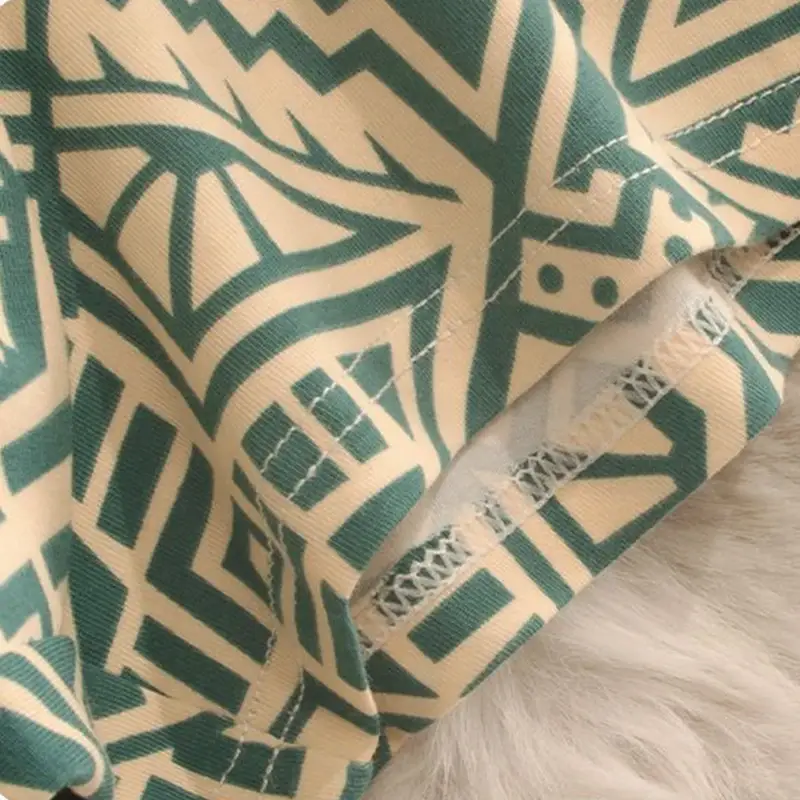 Erkek Nefes Rahat İç Giyim Amerikan Tarzı Kişiselleştirilmiş Boxer Şort Baskılı Trendy Etnik Retro Kare Külot