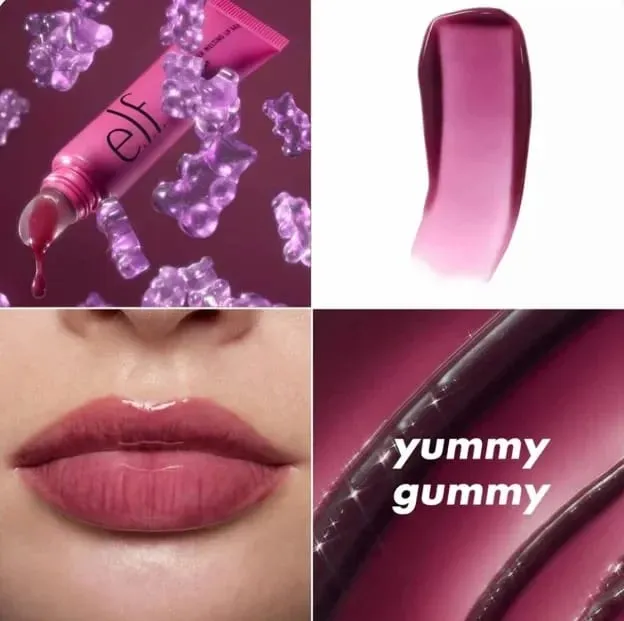 Elf Putty Blushcream Balm בגוונים ורודים בורה בורה מט זיגוג פנינה ומנצנץ לשפתיים לאיפור לחות לשפתיים