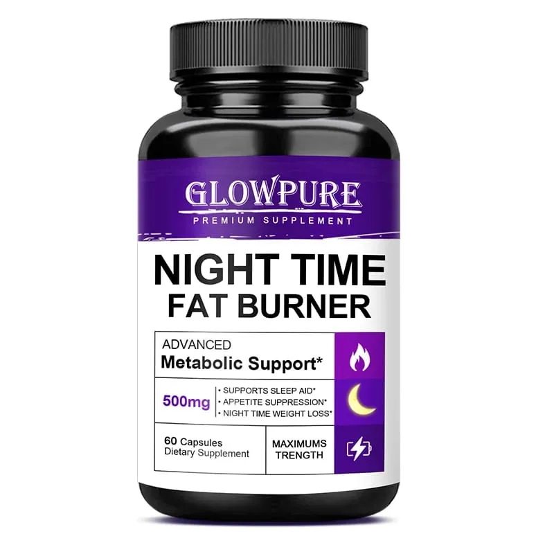 Boost Metabolism & Suppress Appetite with Night Time Fat Burner - Healthy Weight Management Capsules for Weight Loss — image 8