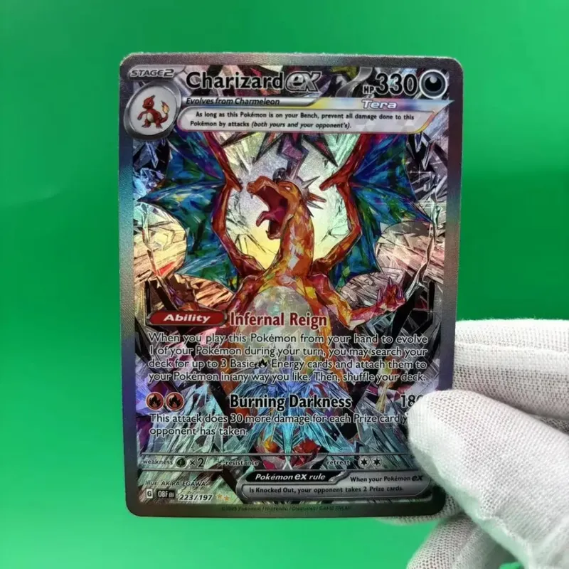 P Collection Cards Mew ex Umbreone Blastoise DIY Self Made Single Card Classic Game Cards Anime Gift Toy — image 9