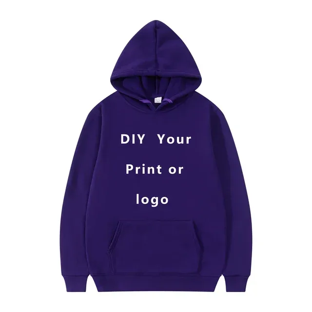 2024 homme femme décontracté personnalisé imprimé texte sweat à capuche bricolage Logo personnalisé personnalisé sweat à capuche personnalisé texte Logo sweat