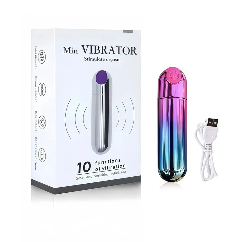 Ισχυρός Mini Bullet Vibrator για γυναίκες G Spot Αυνανισμός Clitoral Stimulator Κολπικός μασάζ Ερωτικά παιχνίδια σεξ για ενήλικες — image 11